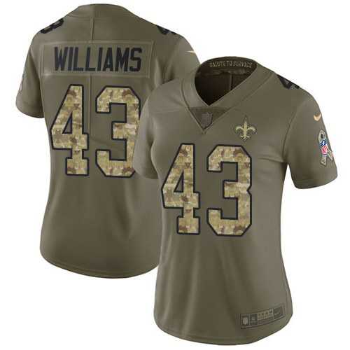 Women Nike Saints 43 Marcus Williams Olive Camo Salute To Service Limited Jersey Dzhi,We sell and wholesale Women Nike Saints 43 Marcus Williams Olive Camo Salute To Service Limited Jersey Dzhi on line form chian!